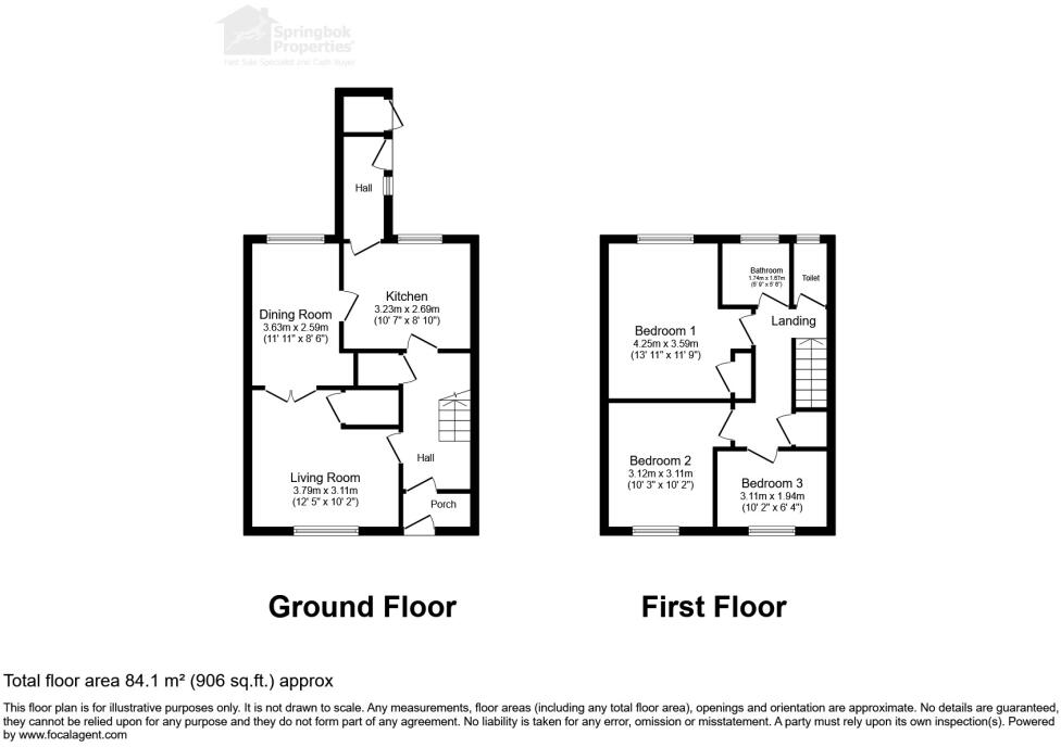 Thrush Avenue, Farnworth, Bolton, Lancashire floorplan