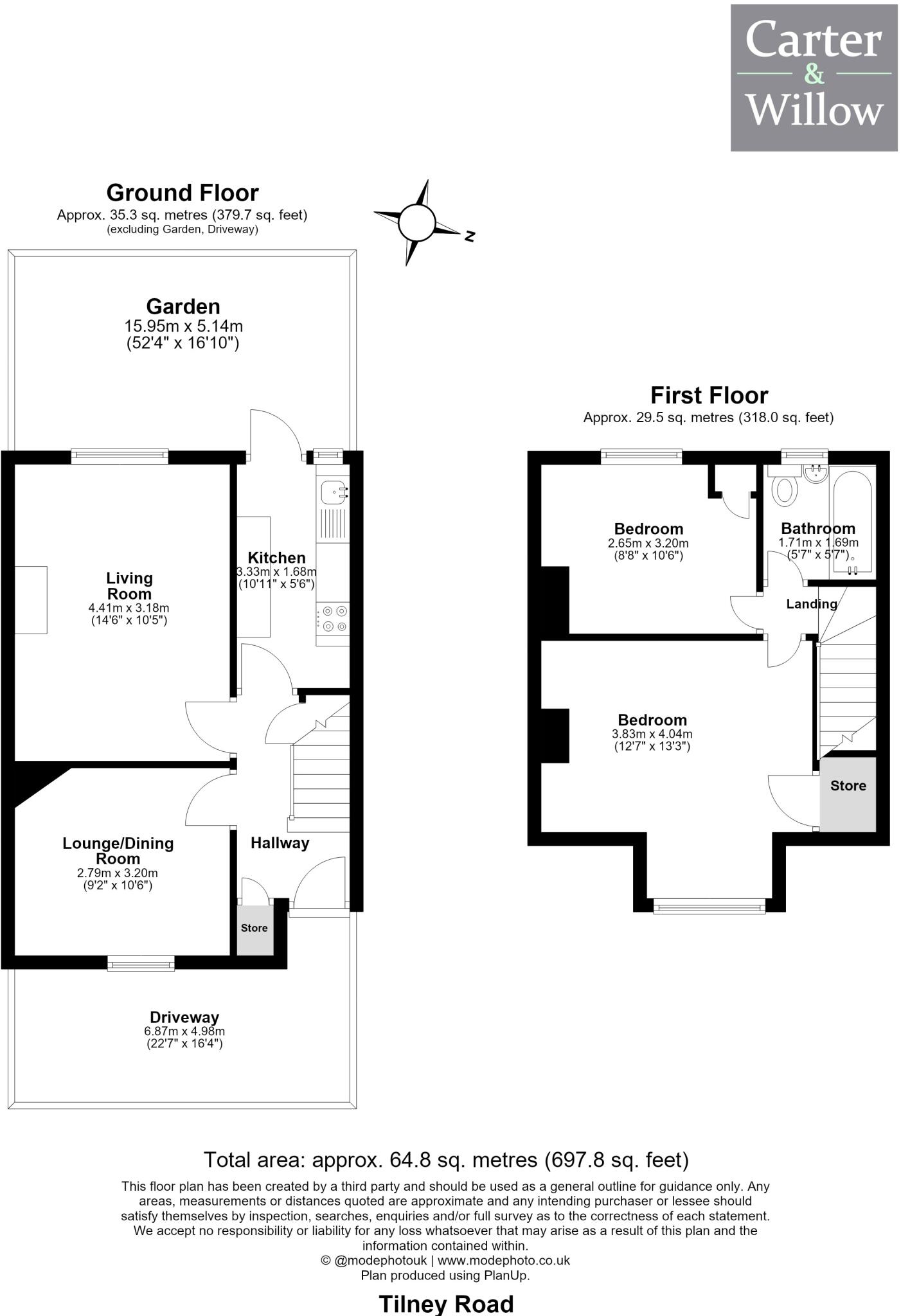 Tilney Road, Dagenham floorplan