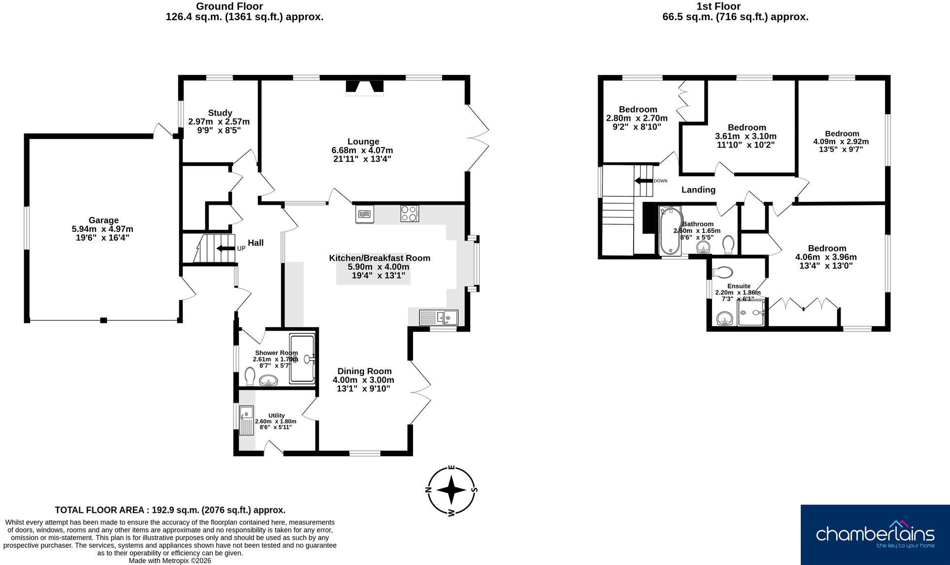 Canons Close, Bishopsteignton, TQ14 floorplan