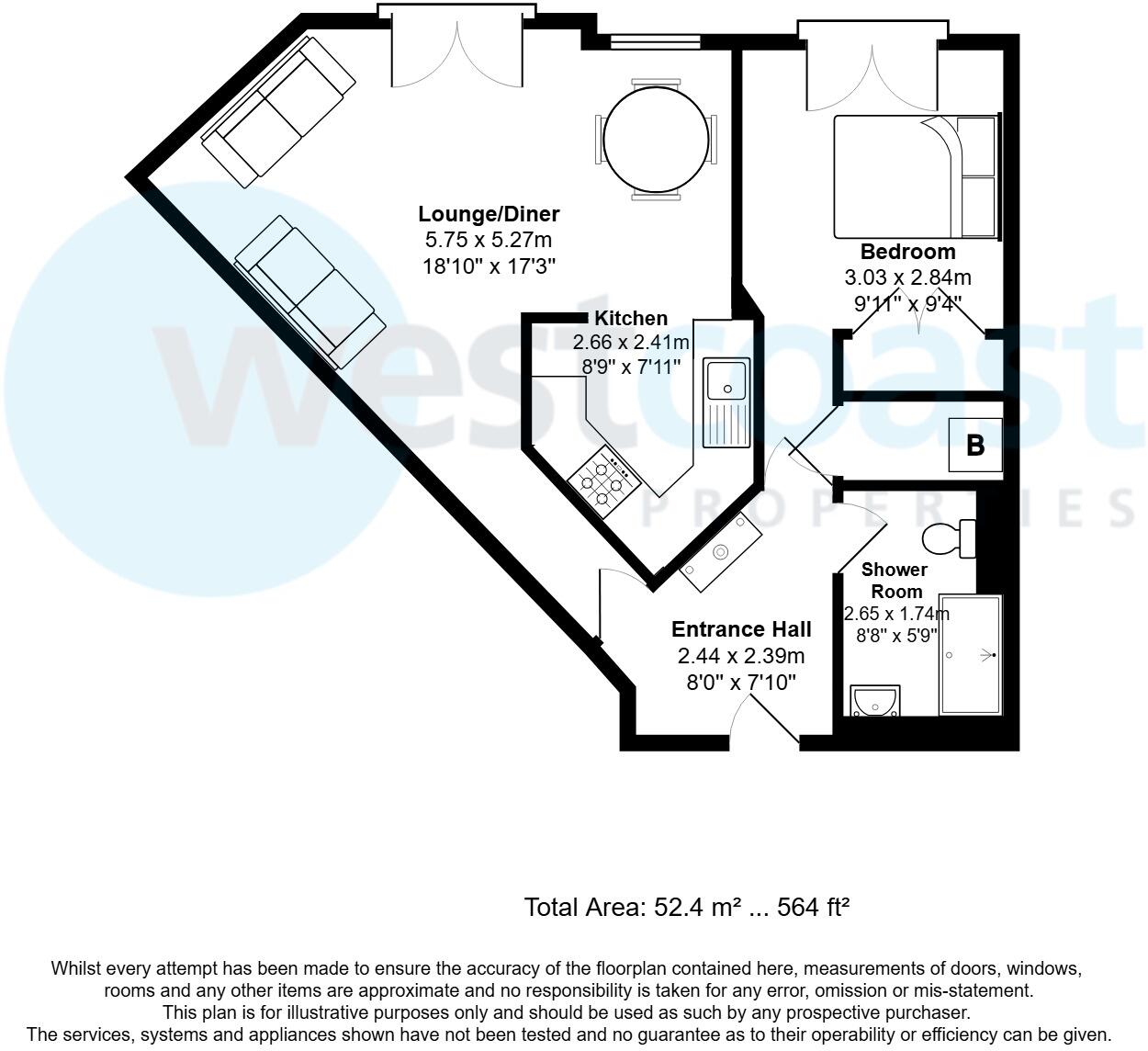 Lower Burlington Road, Portishead, Bristol, Somerset, BS20 floorplan