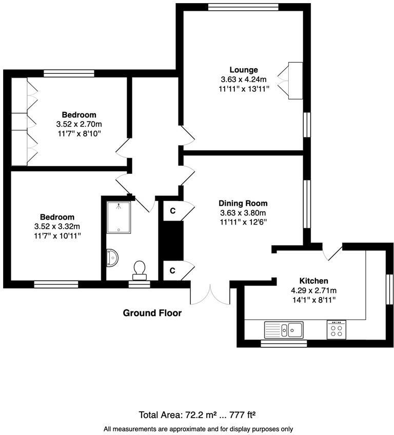 Breakmoor Avenue, Silsden, floorplan