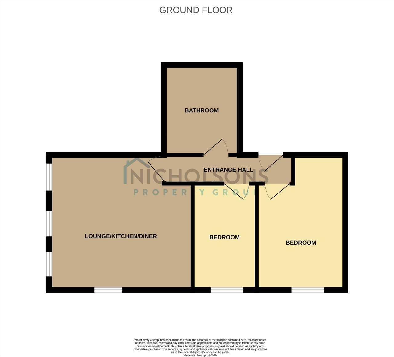 Fishermans Chapel, Filey floorplan