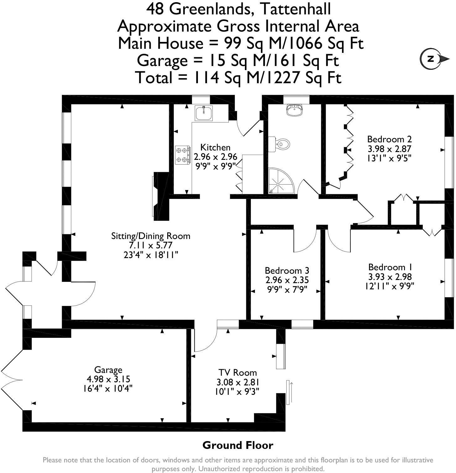 Tattenhall, Cheshire floorplan