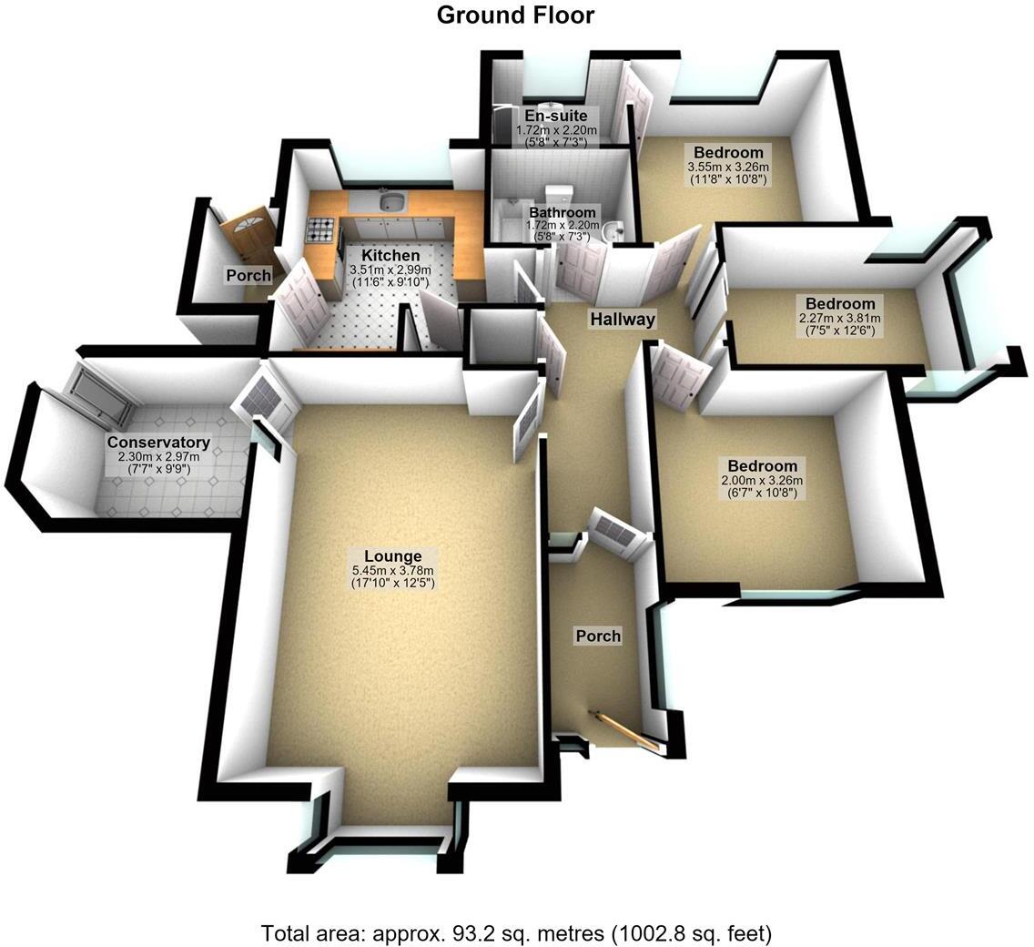 Shuttocks Fold, Kippax, Leeds floorplan