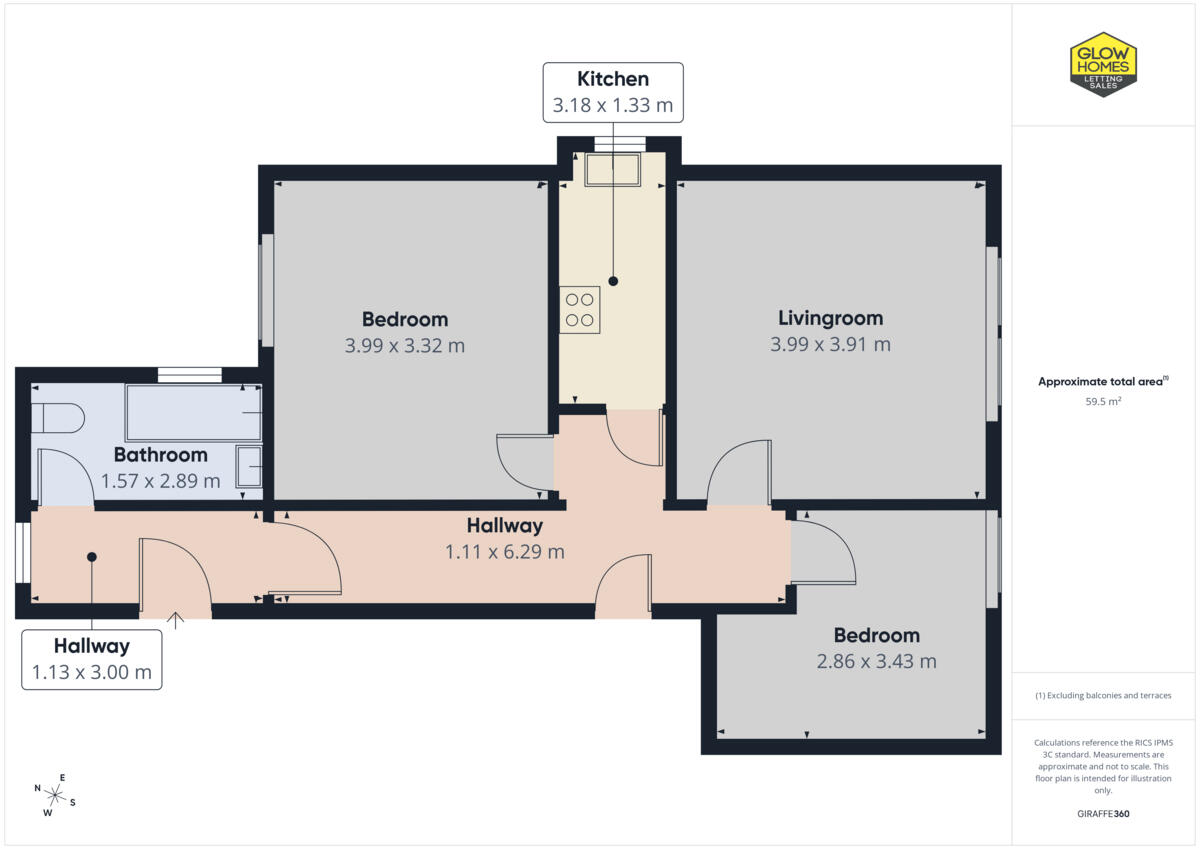 64/1, Parkend Road, Saltcoats, KA21 5 floorplan