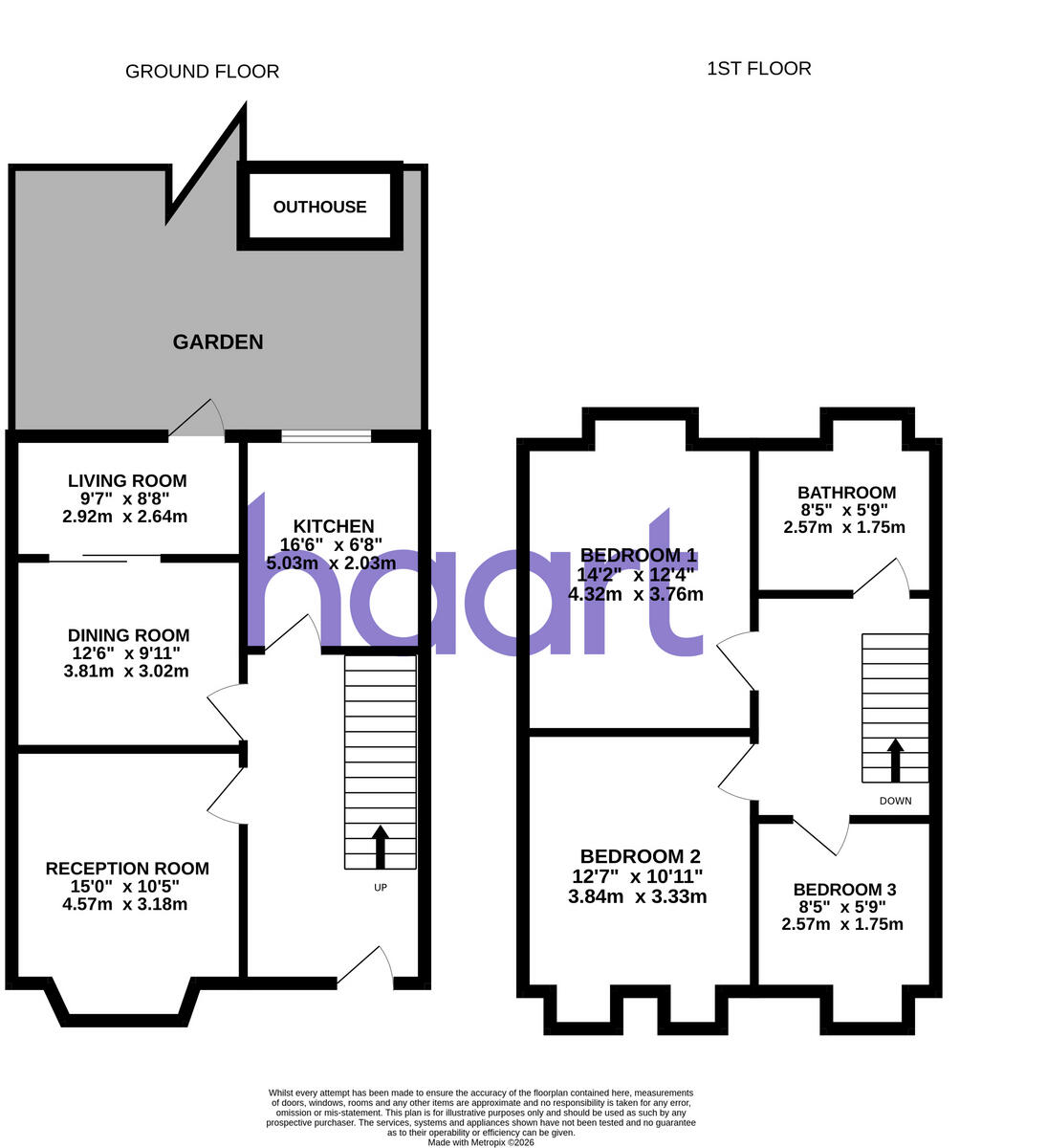 Chesterford Road, London floorplan