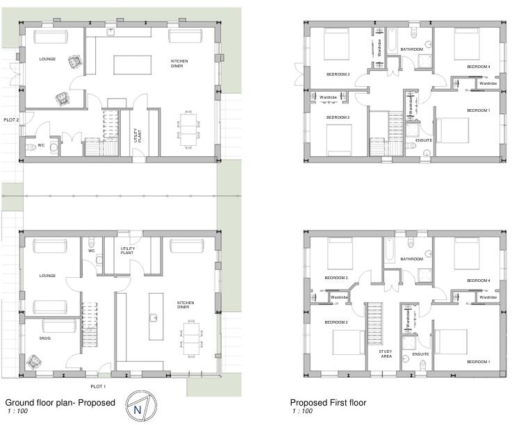 Olchon House Farm, Longtown floorplan