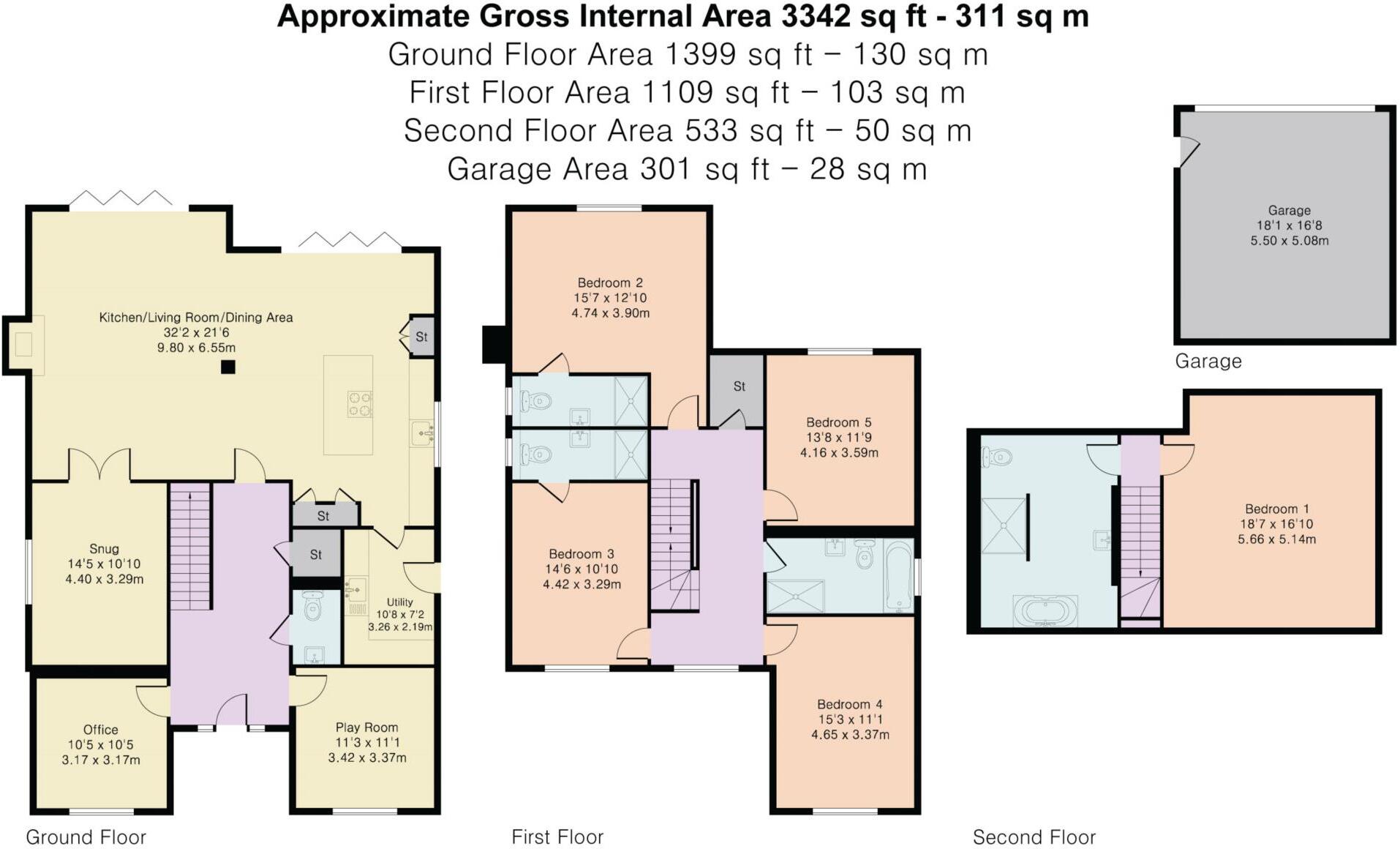 Crimperland Close, Minsterworth, Gloucestershire floorplan
