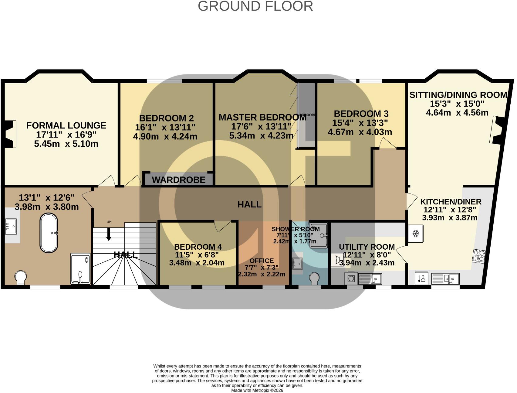 164a Grahams Road, Falkirk, Falkirk FK2 7BY floorplan