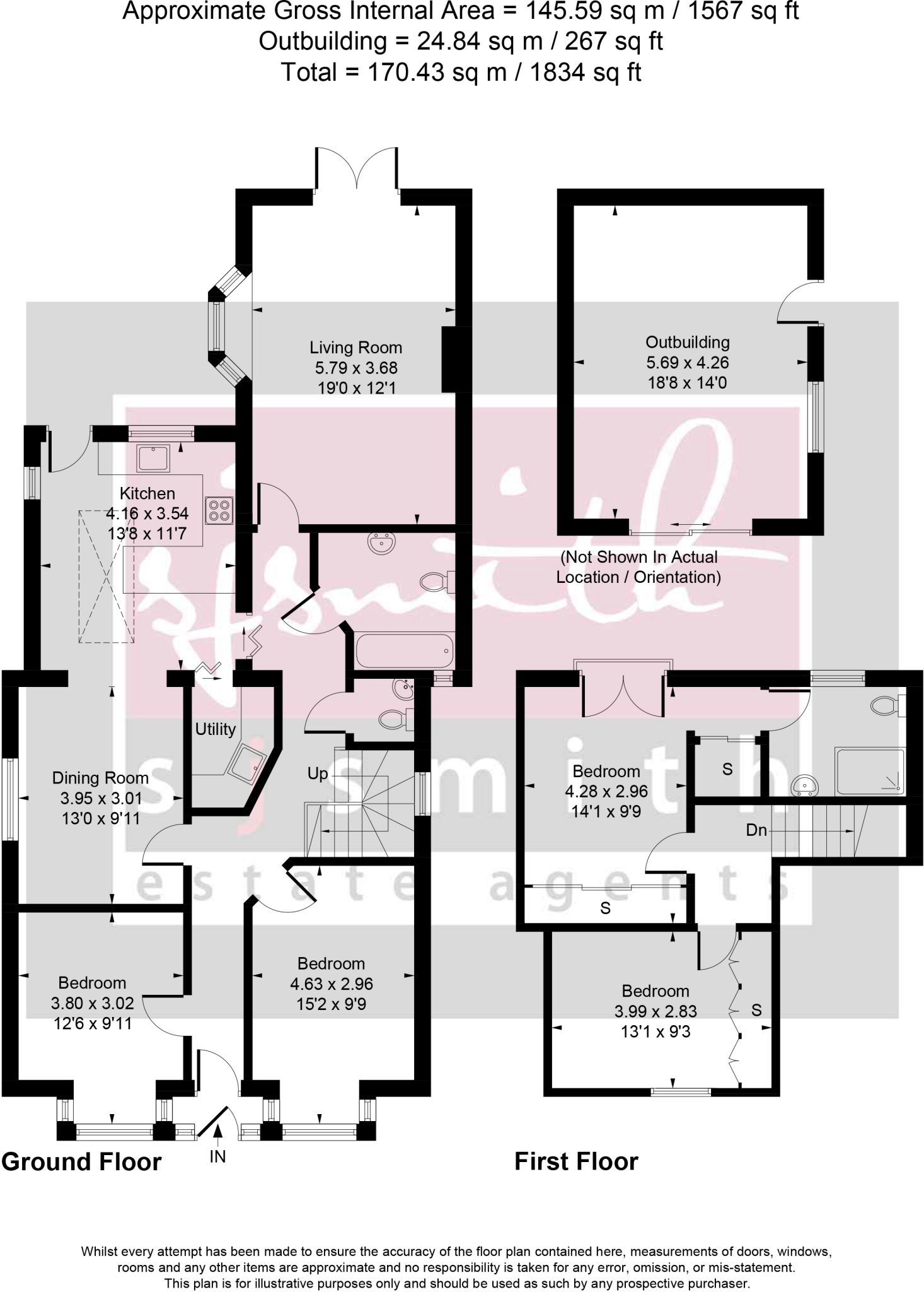 Cecil Road, Ashford floorplan
