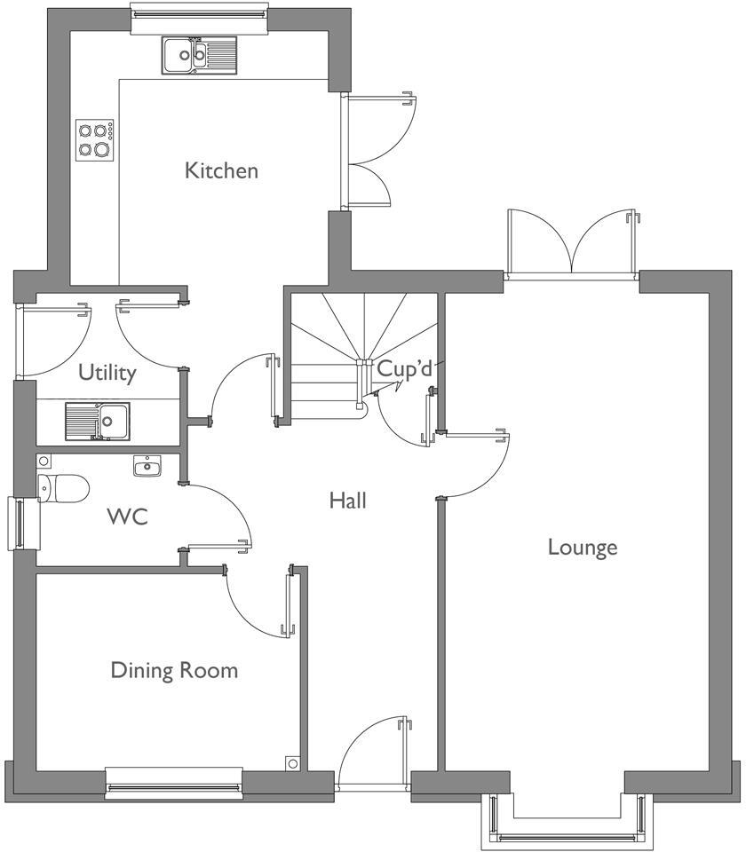Rectory Gardens, Worlingham, Beccles floorplan