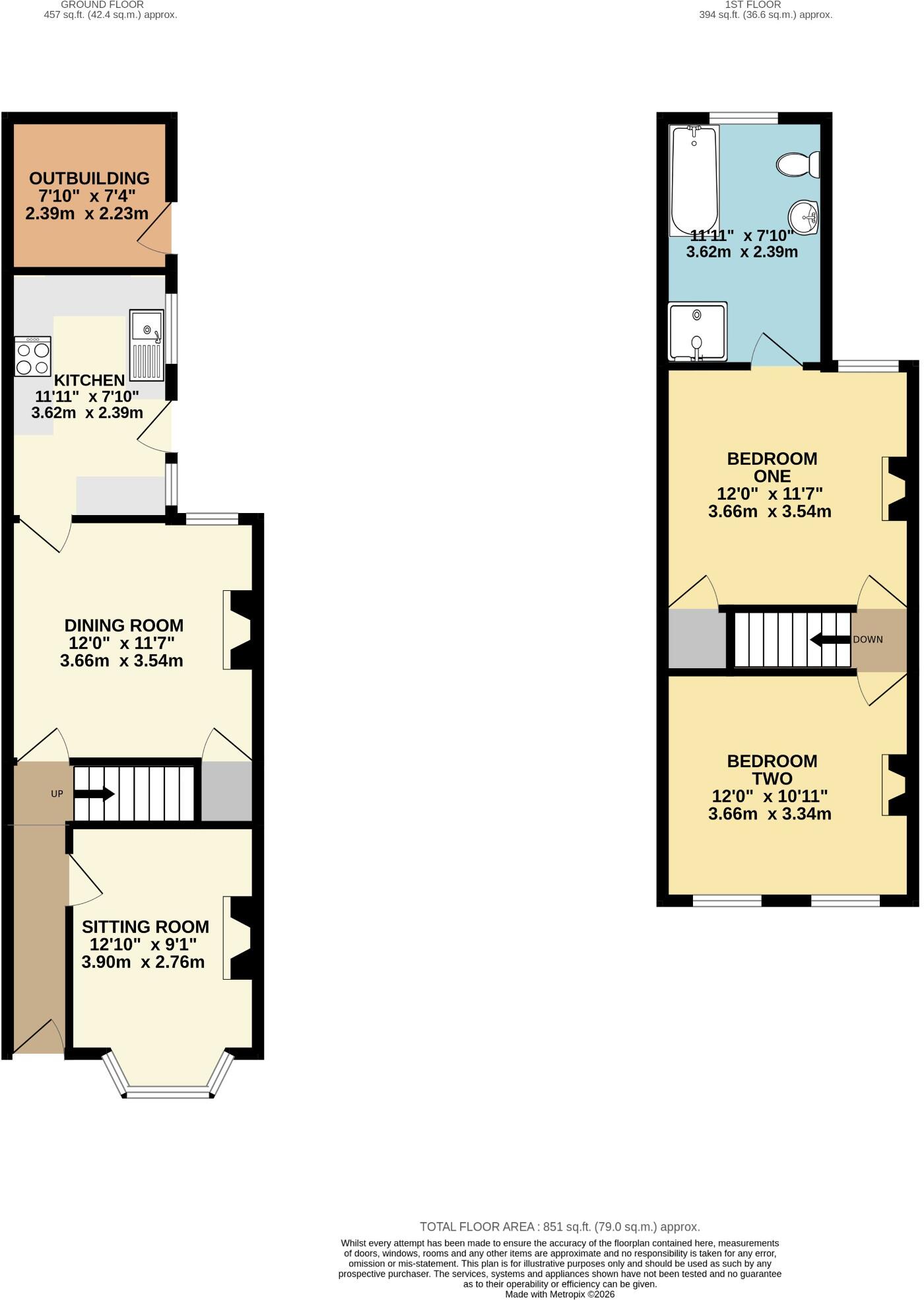 Kilbrack, Beccles, Suffolk, NR34 floorplan