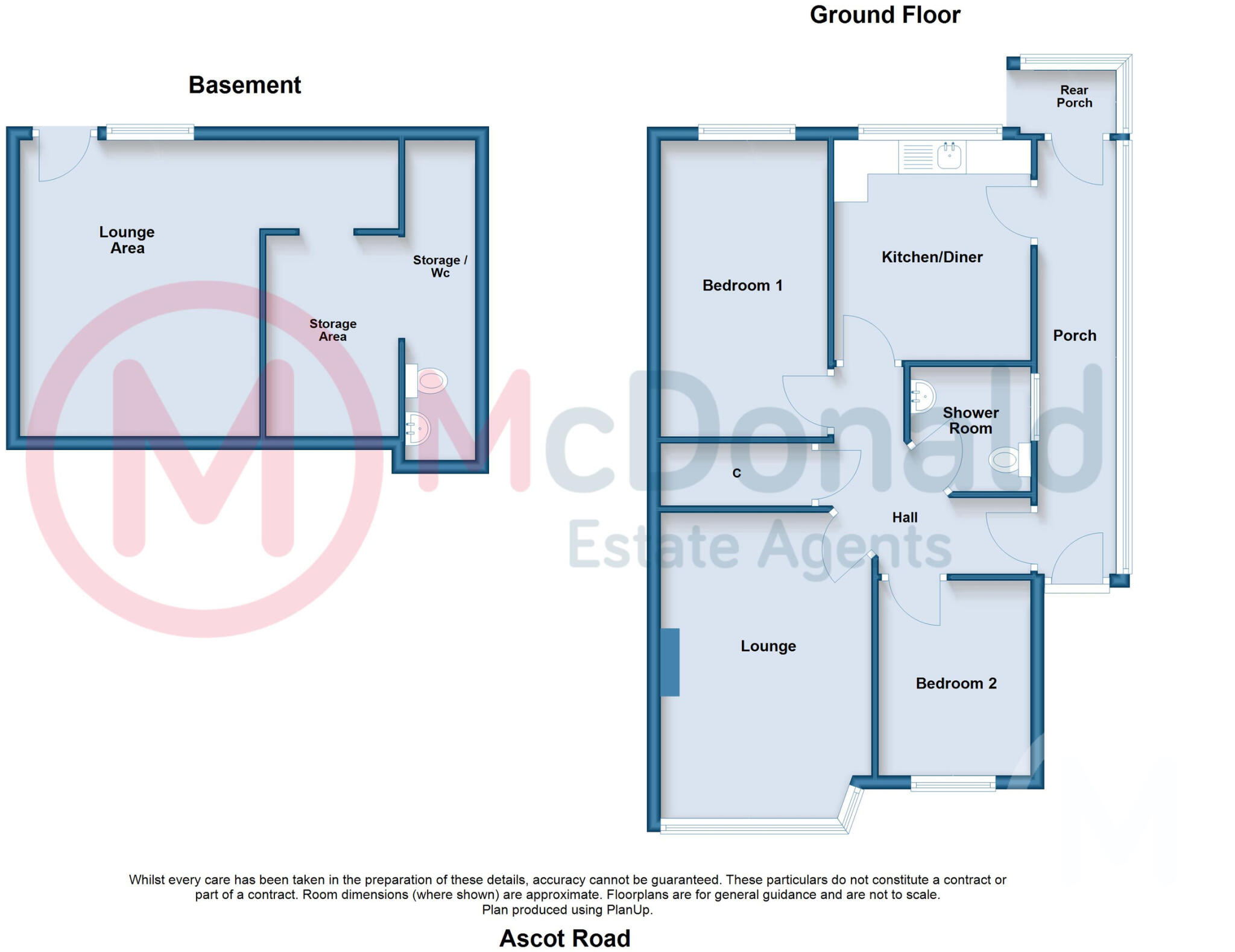 Ascot Road, Blackpool, FY3 8DF floorplan