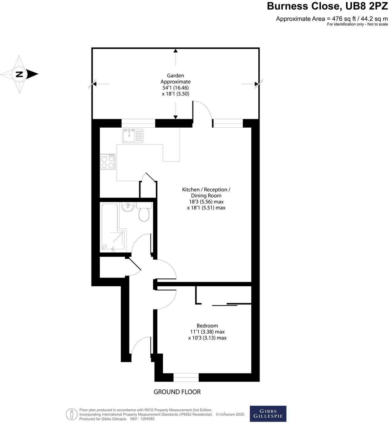 Burness Close, Uxbridge, Middlesex floorplan