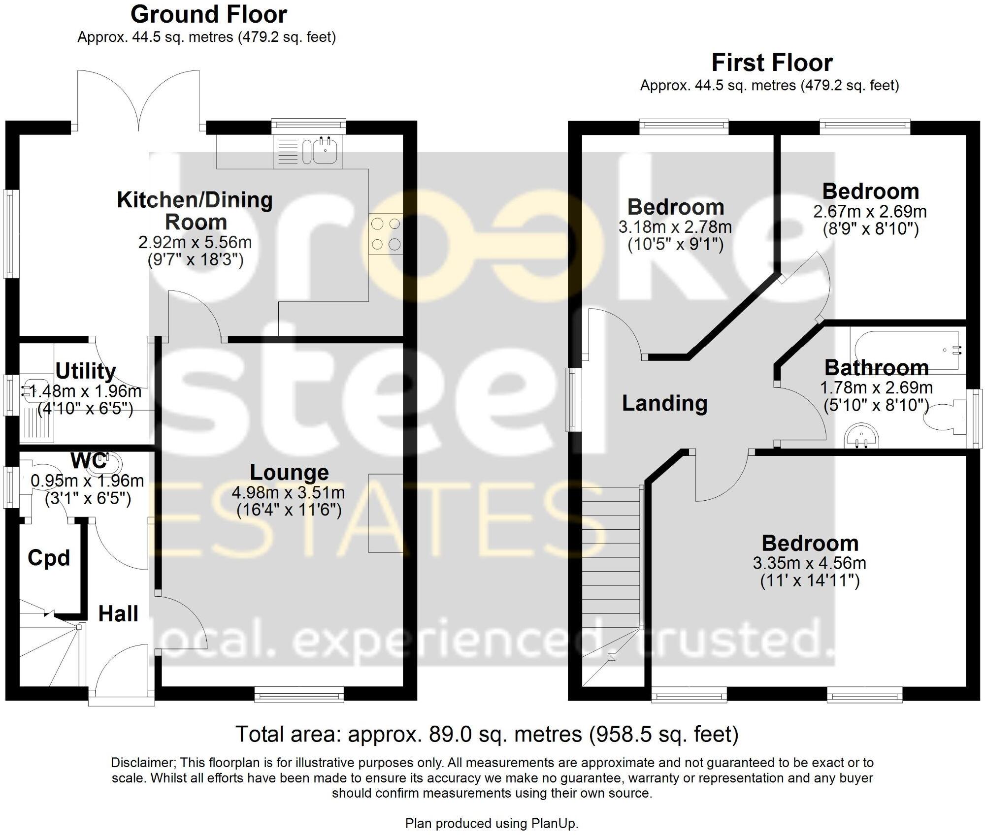 Stubbins Lane, Ramsbottom floorplan
