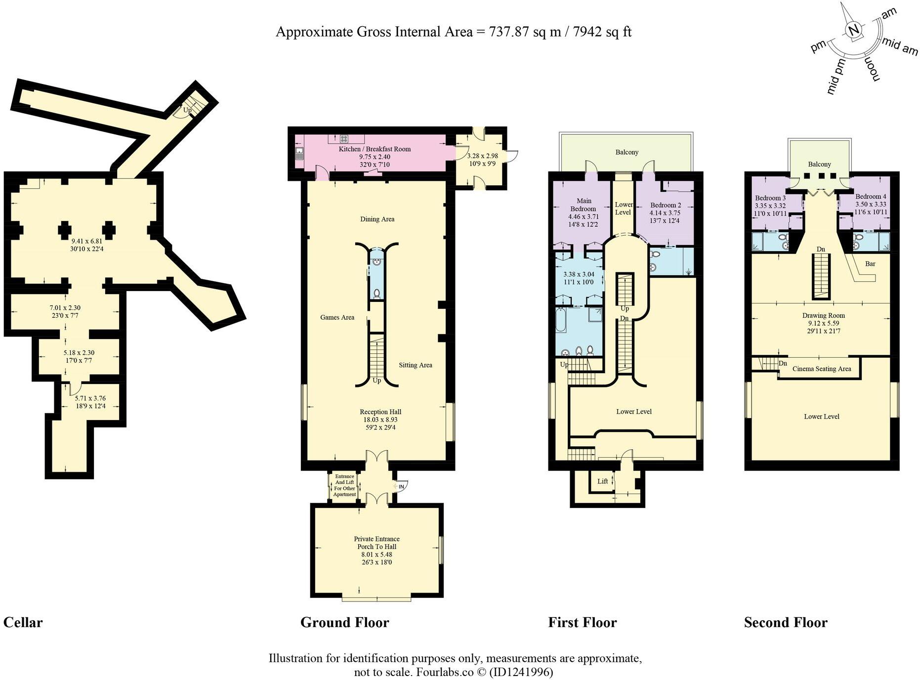 Wynnstay Hall Estate, Ruabon, LL14 floorplan