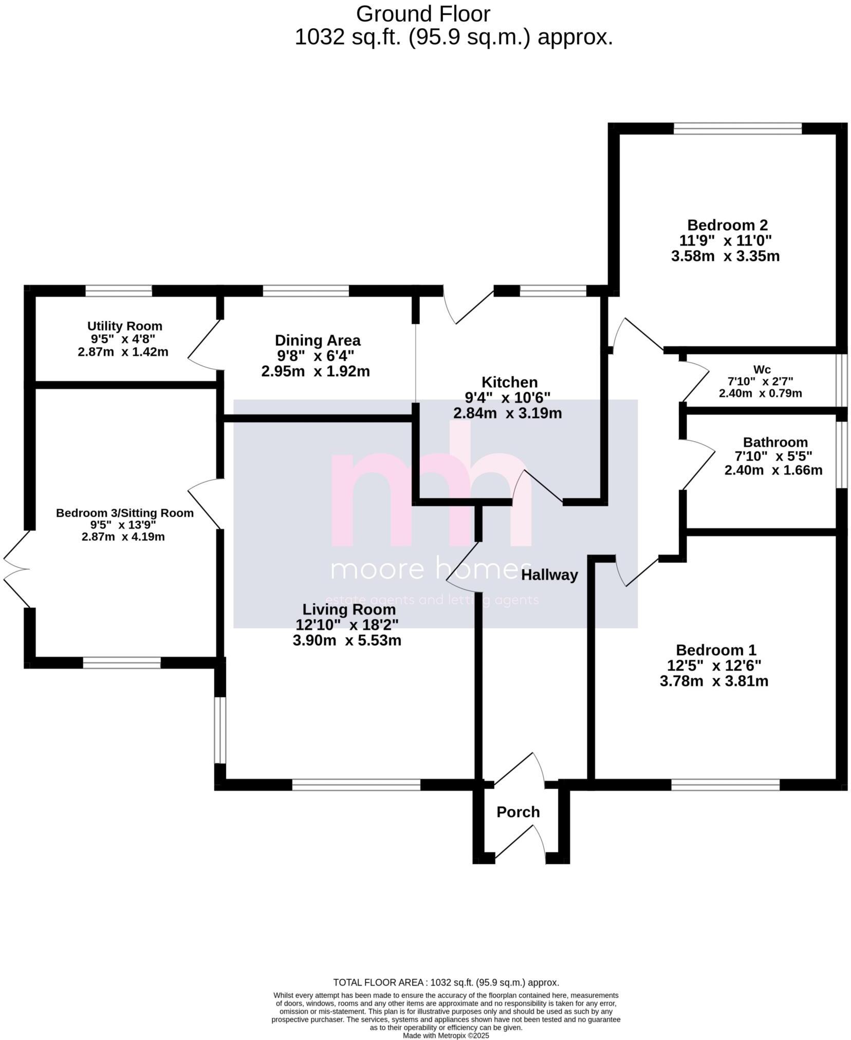 PICKWICK ROAD, Poynton, SK12 1LD floorplan