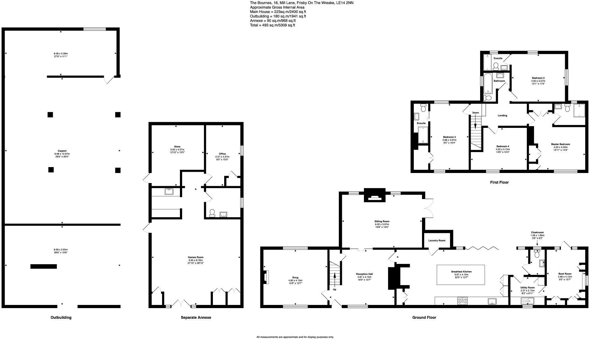 Mill Lane, Frisby On The Wreake, Leicestershire. LE14 2NN floorplan