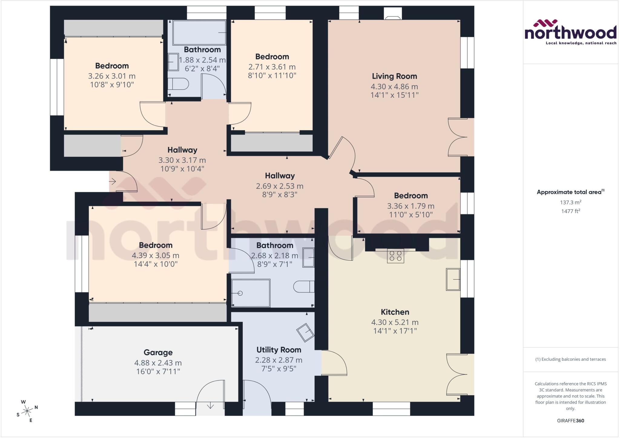 Westleigh Way, Wrexham, LL11 floorplan