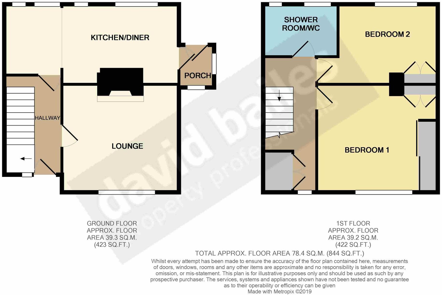 Acton Dene, Stanley, DH9 floorplan
