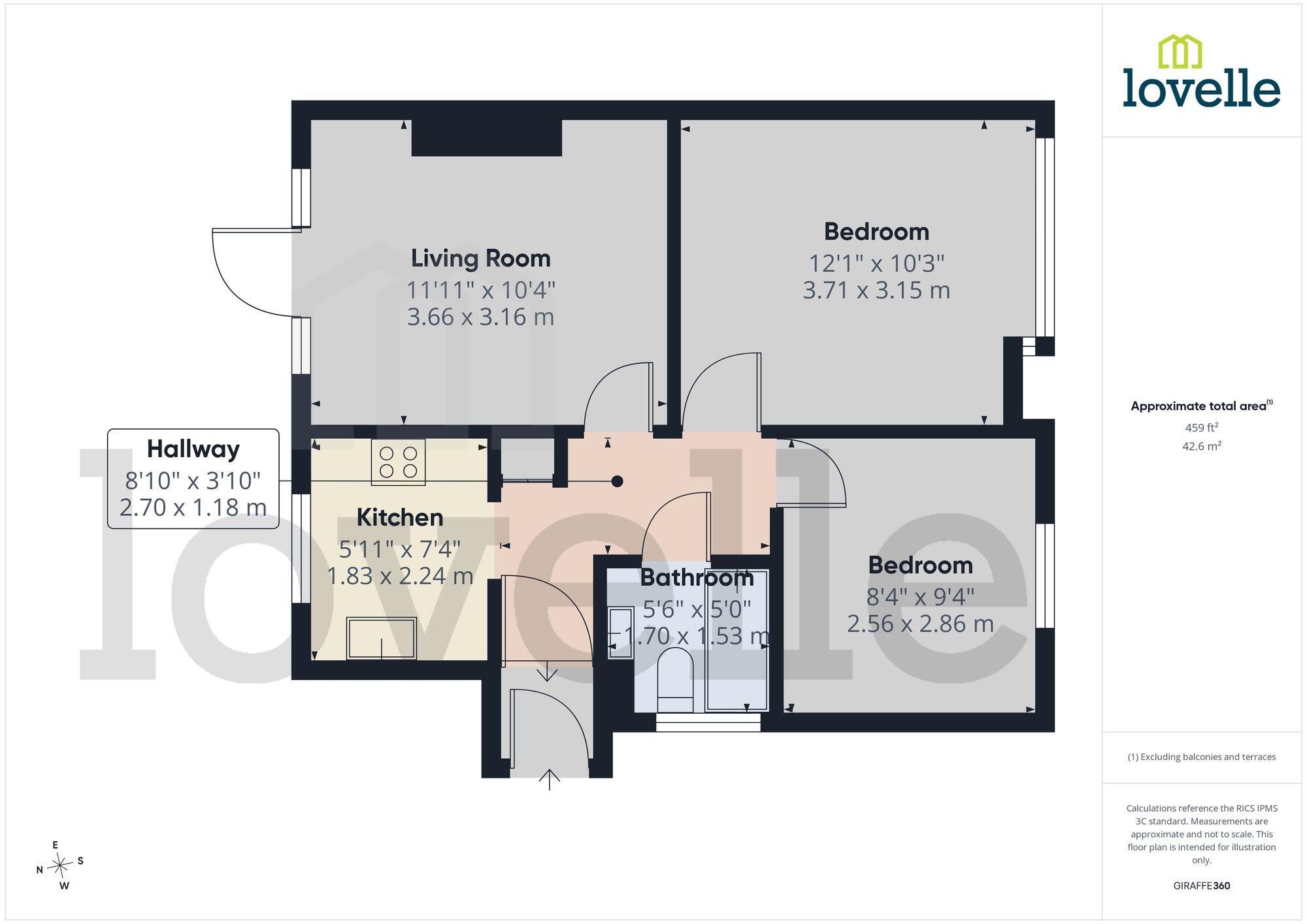 Glenwood Grove, Lincoln, LN6 floorplan