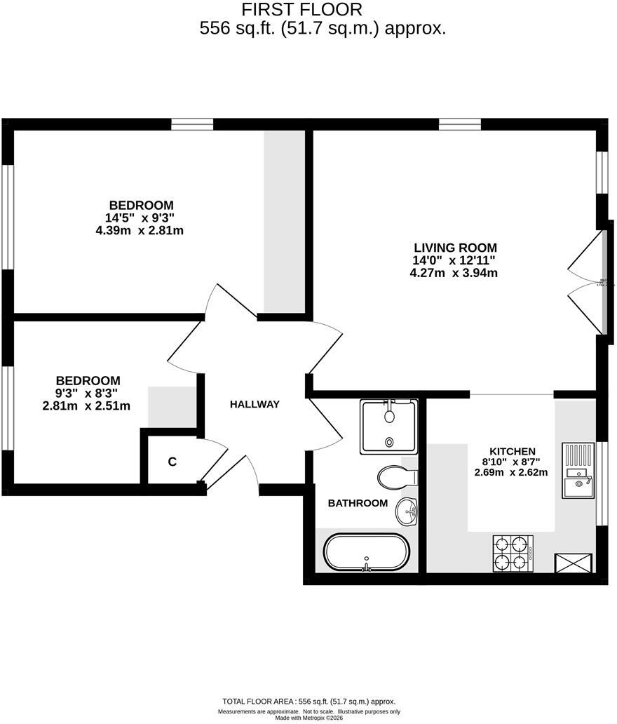 Sawyers Hall Lane, Brentwood floorplan