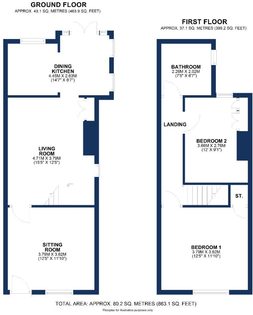 Old Heyes Road, Timperley floorplan