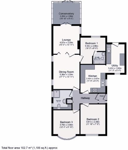 Holden Drive, Burgh Le Marsh, Skegness floorplan