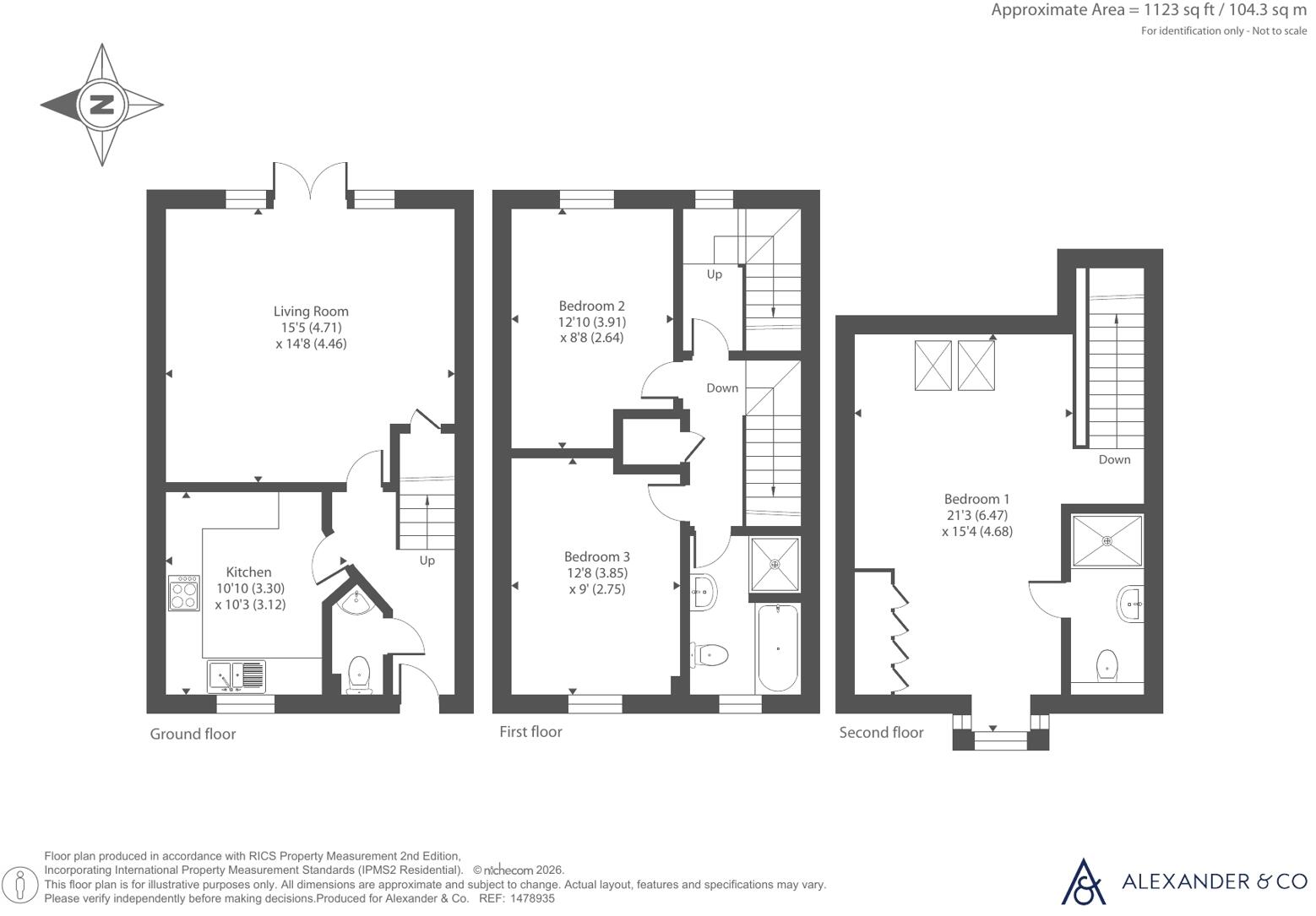 Mayflower Street, Buckingham floorplan