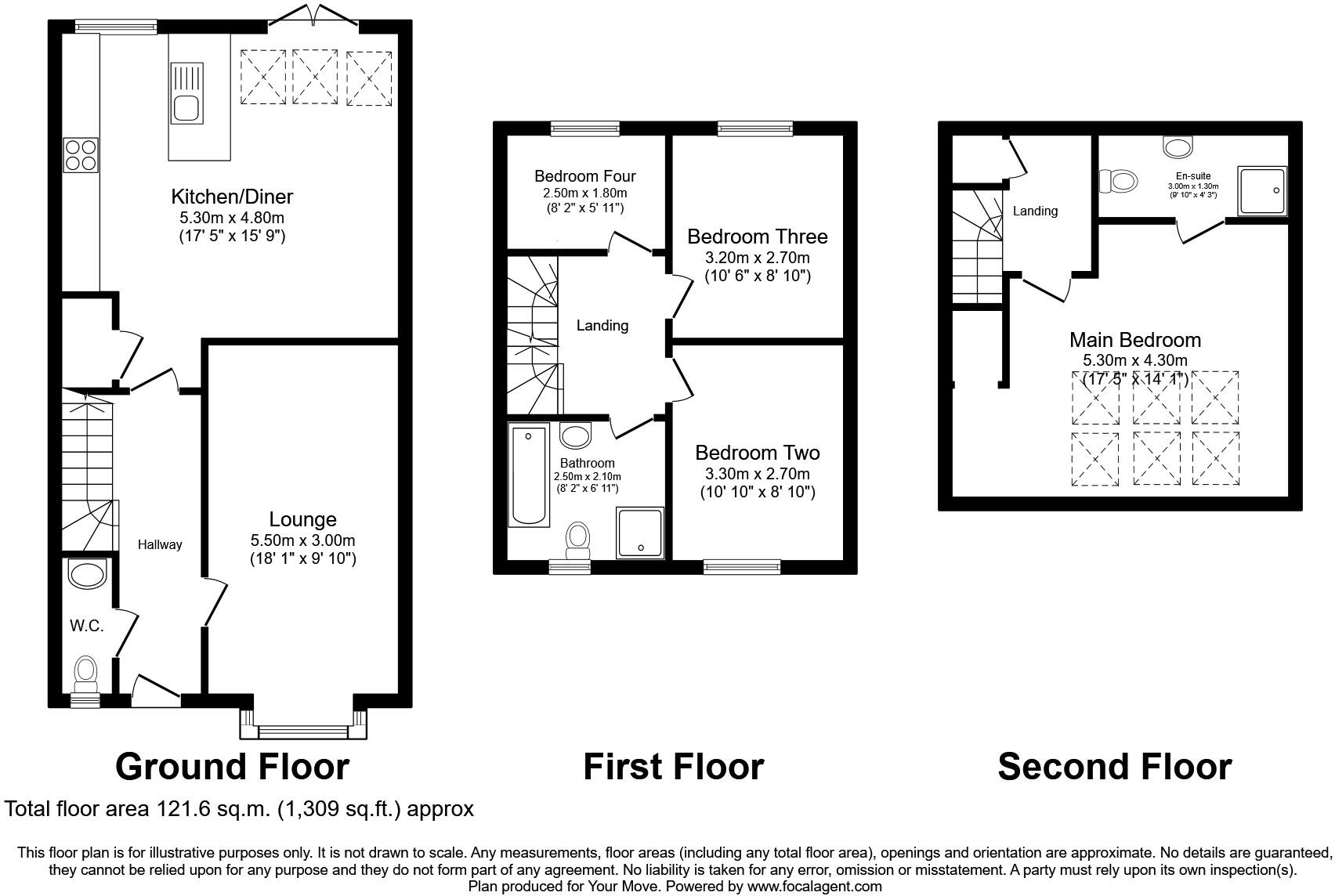 Mallow Drive, Salford, Greater Manchester, M7 floorplan