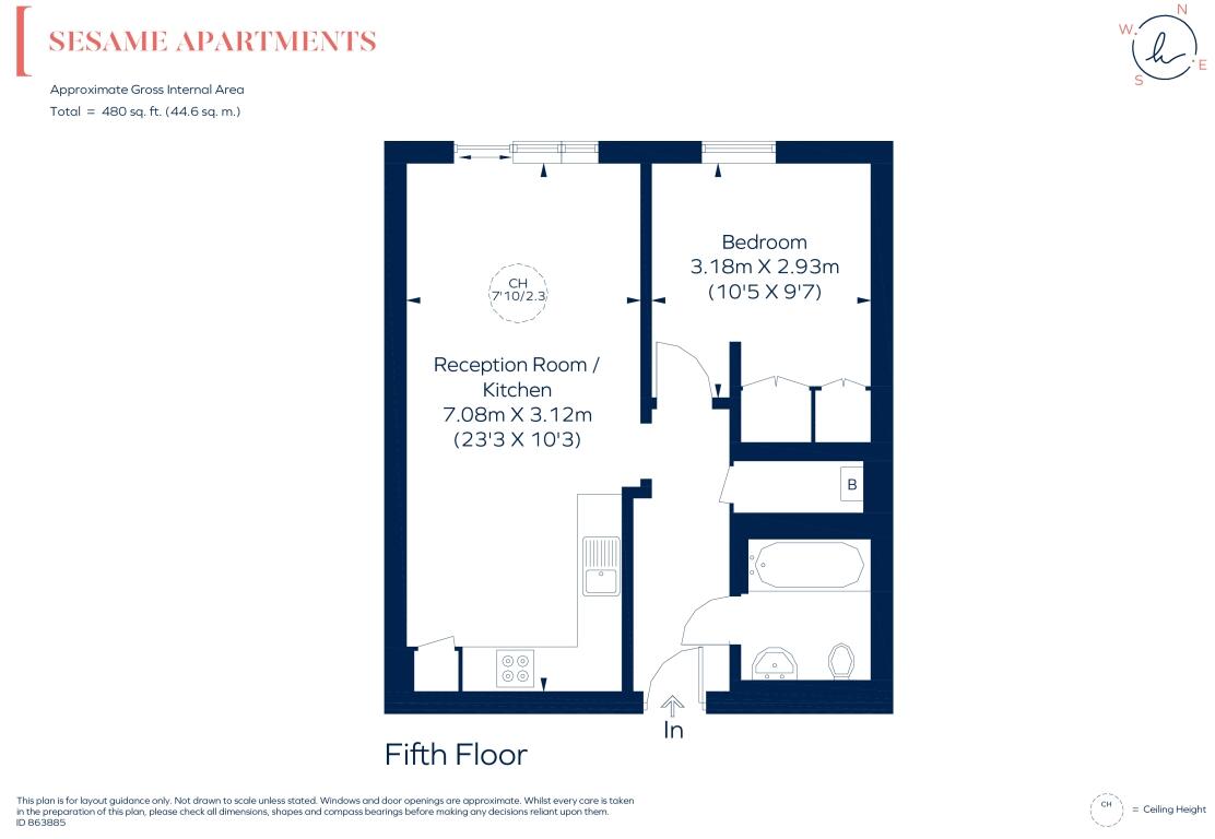 4 Holman Road, London, SW11 floorplan