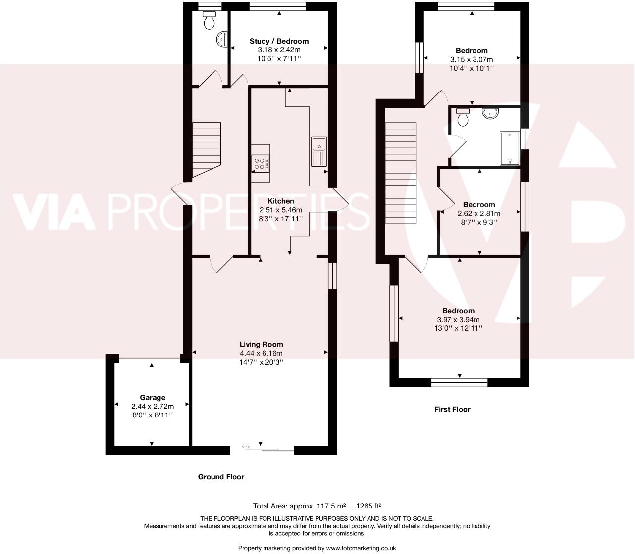 Ware Road, Hoddesdon, EN11 floorplan