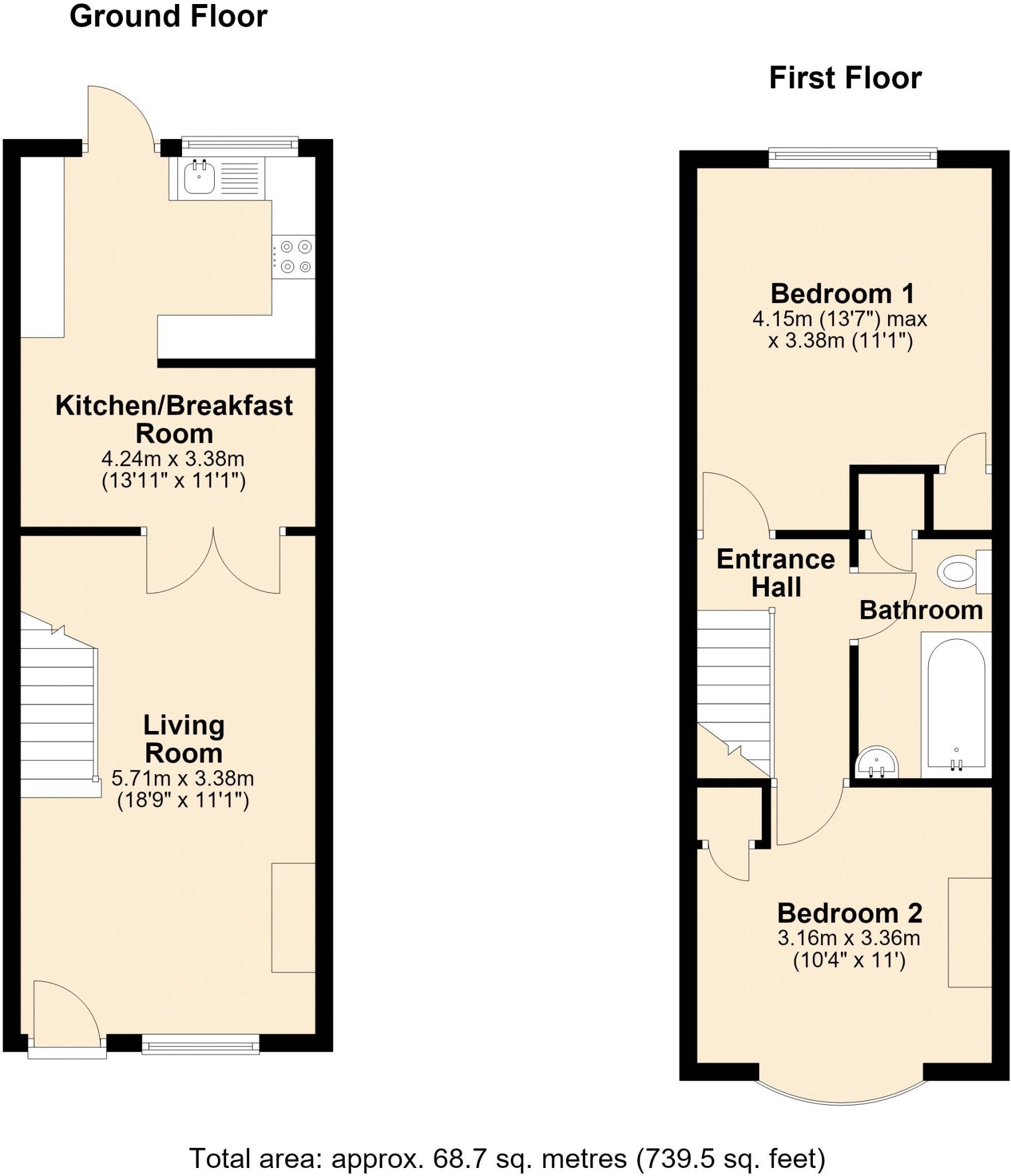 Bourne End - No Chain floorplan