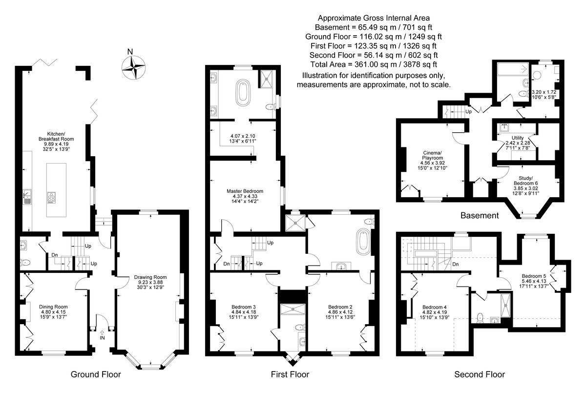 Beauchamp Avenue, Leamington Spa, Warwickshire CV32 5TB floorplan