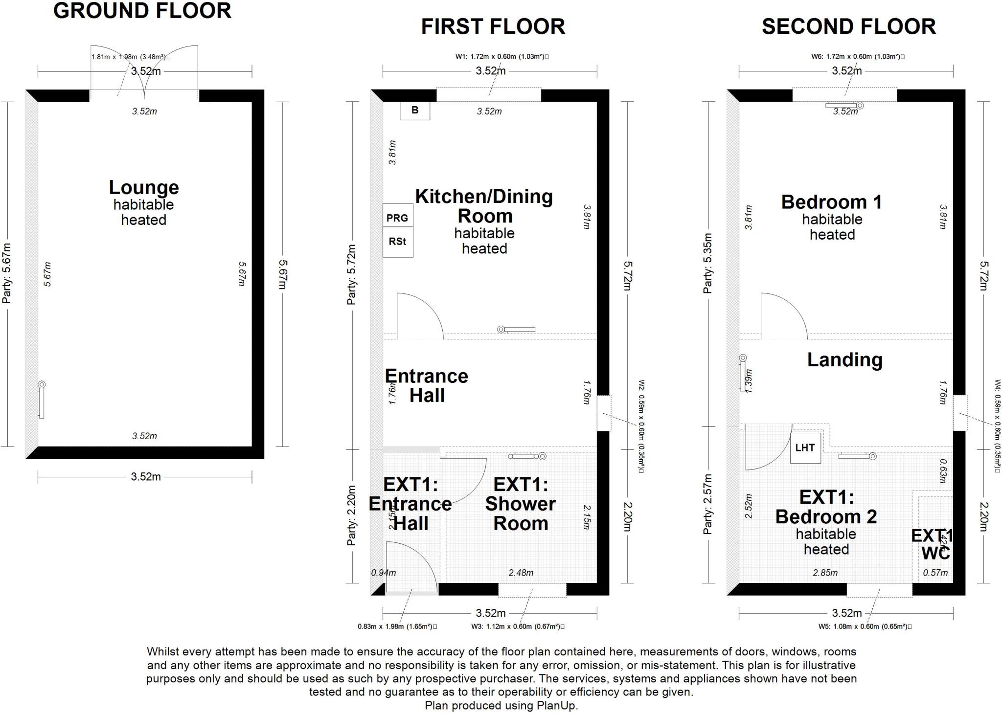 Slade Brook, Stroud floorplan