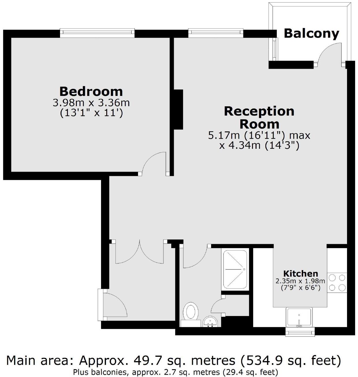 Thoresby Street, Old Street floorplan