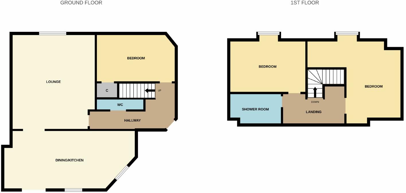 Miller Terrace, KY10 floorplan