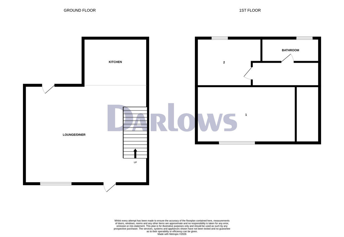 Boundary Street, Brynmawr floorplan
