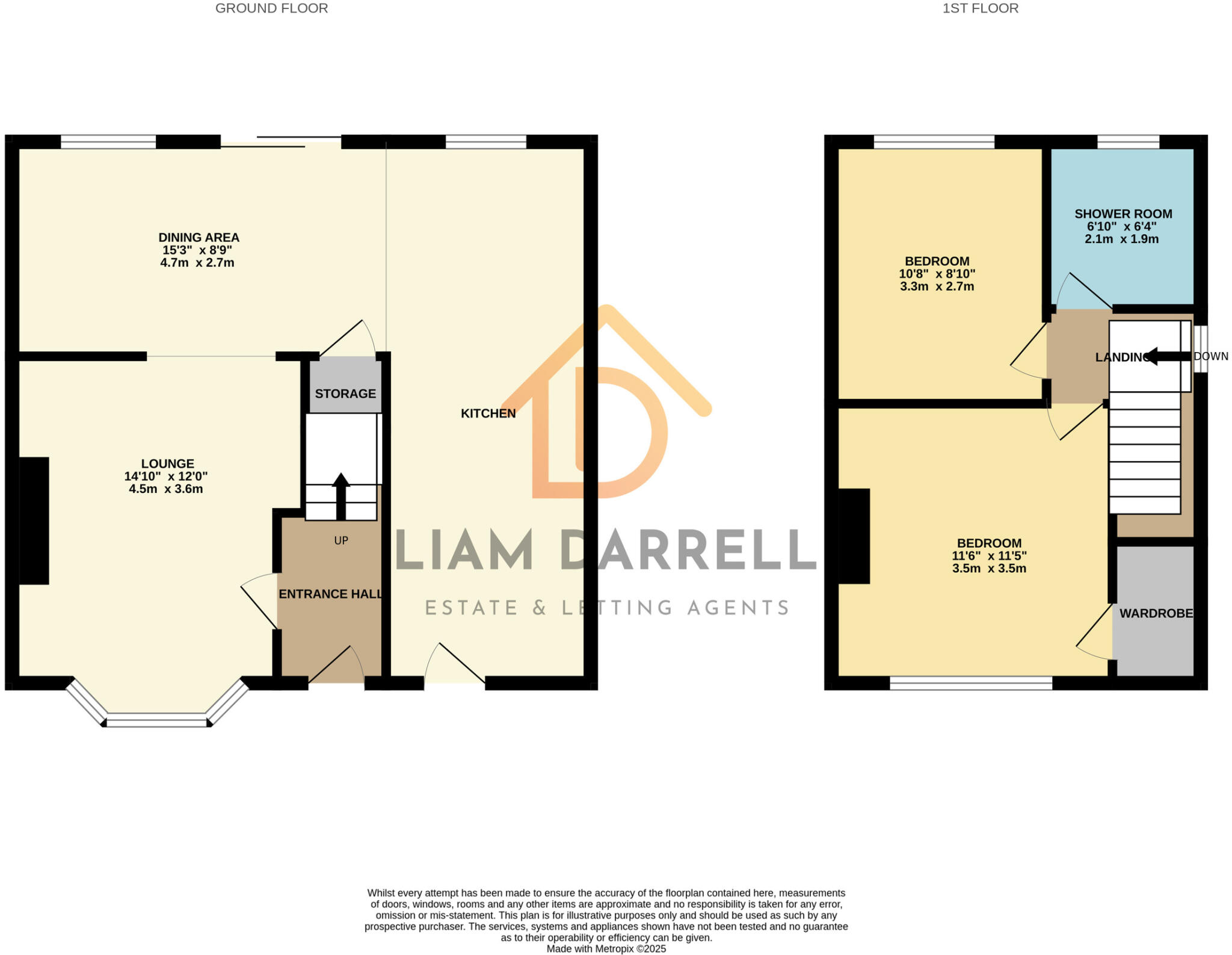 Linden Road, Newby, Scarborough, North Yorkshire floorplan