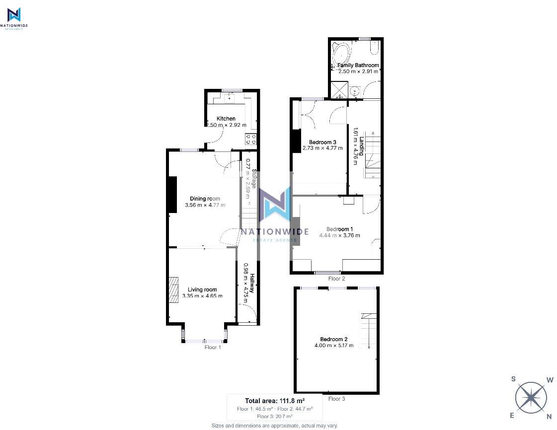 Withington Lane, Aspull, Wigan floorplan