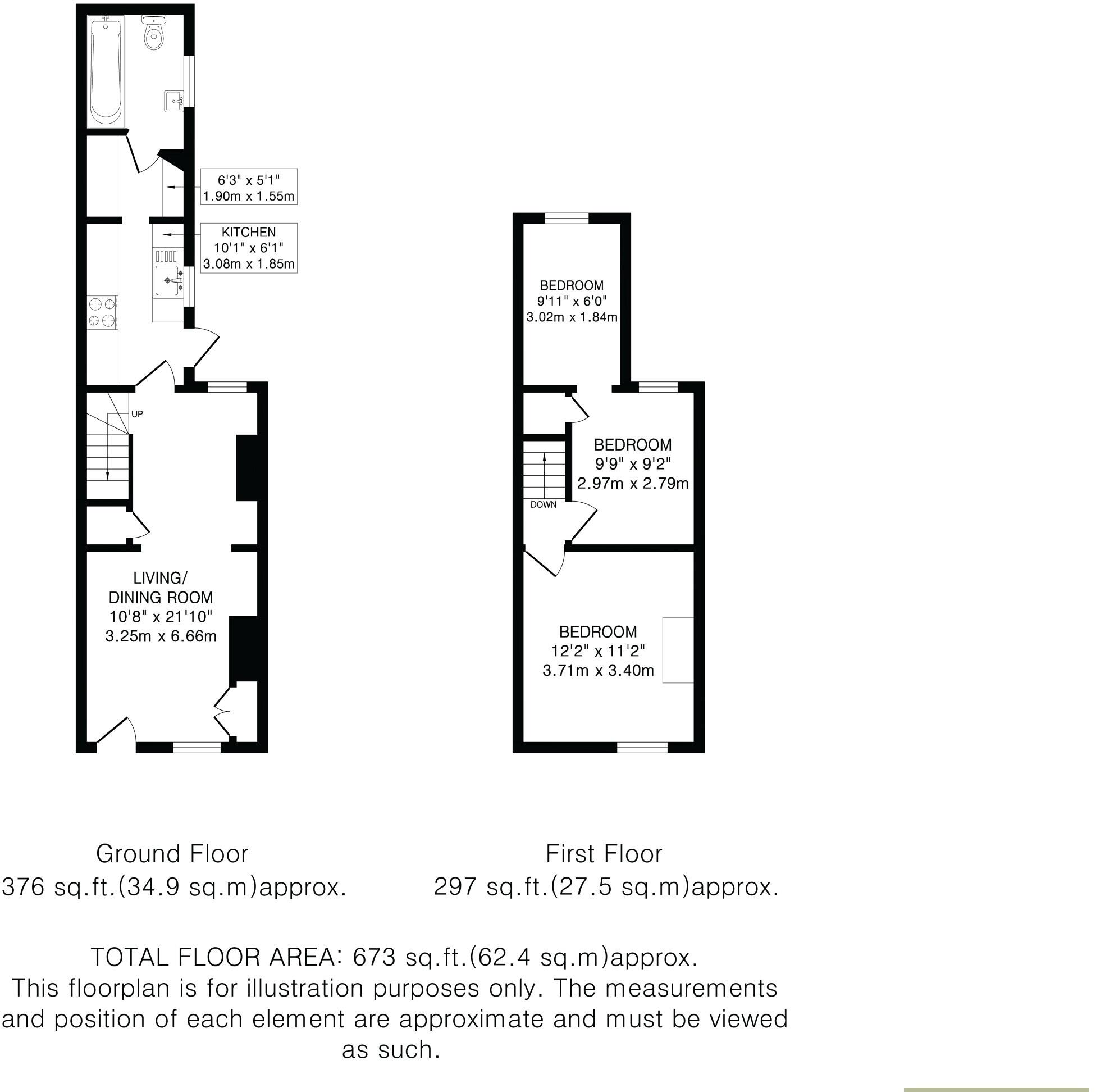 Garden Row, Hitchin, SG5 floorplan