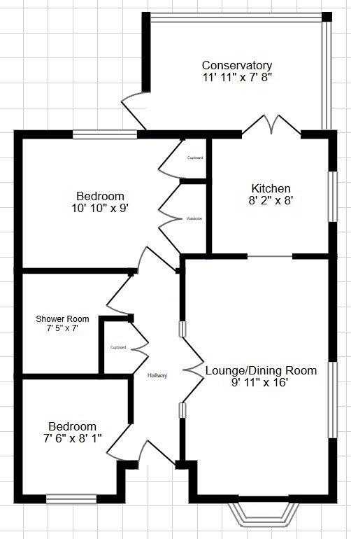 Bacton Road, North Walsham floorplan