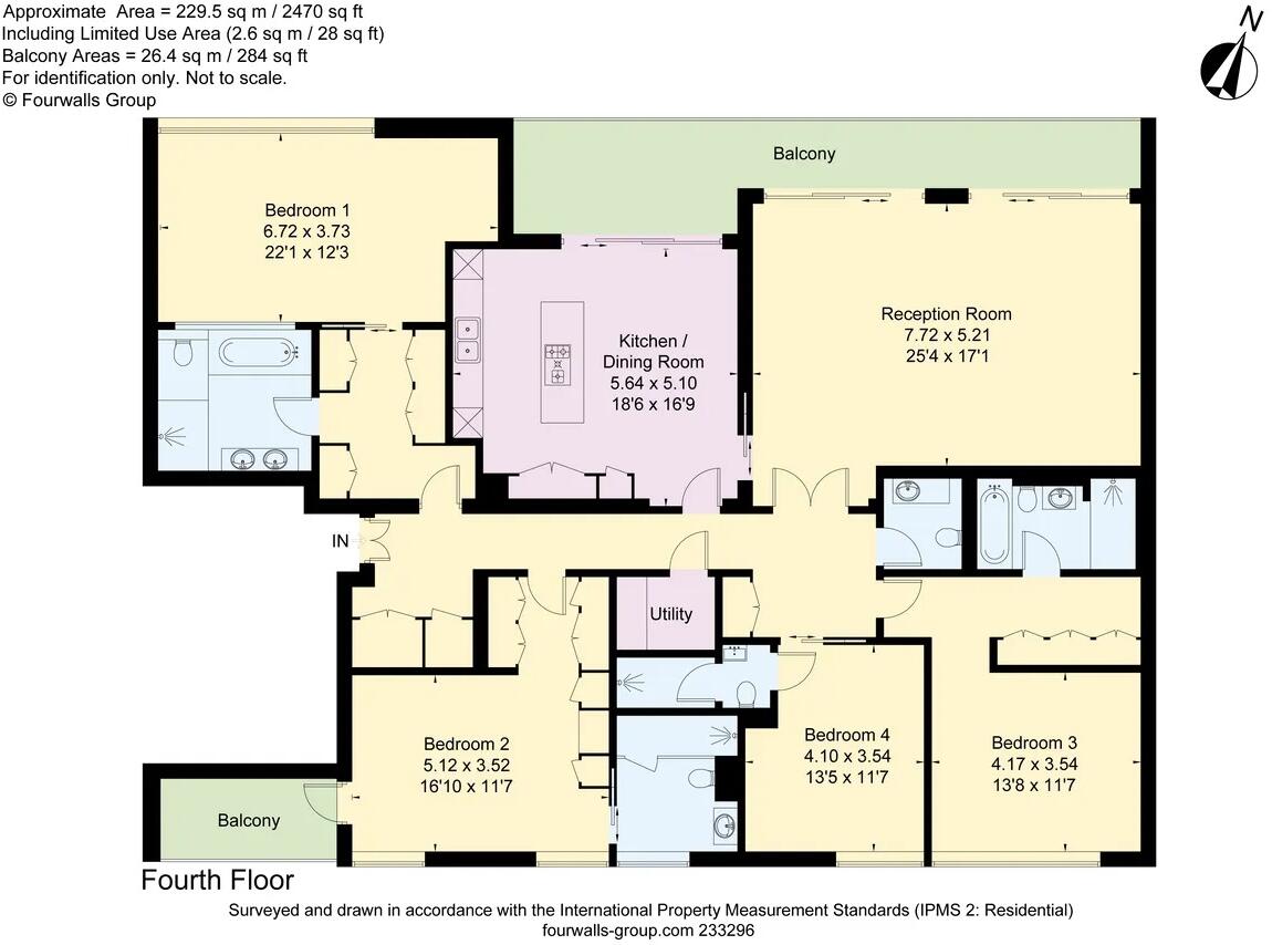 Blenheim House, Crown Square, London Bridge, SE1 floorplan