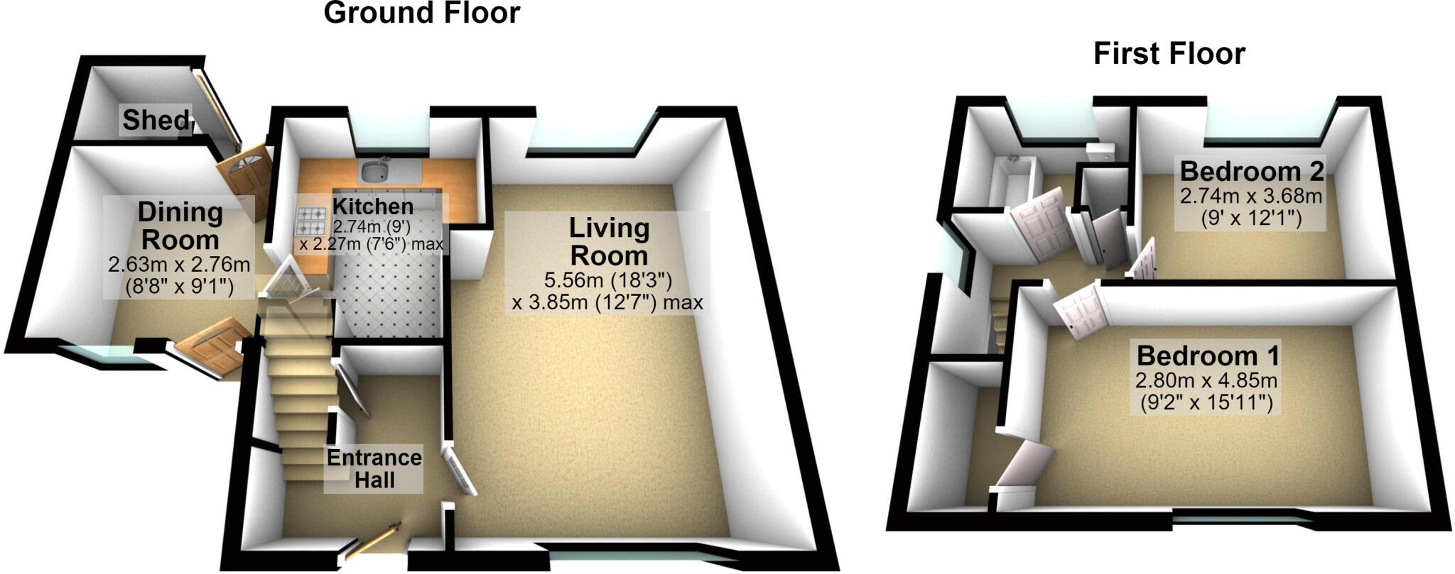 Foldings Road, Scholes, BD19 floorplan