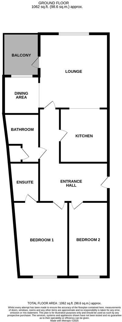 Queens Parade, Cleethorpes floorplan