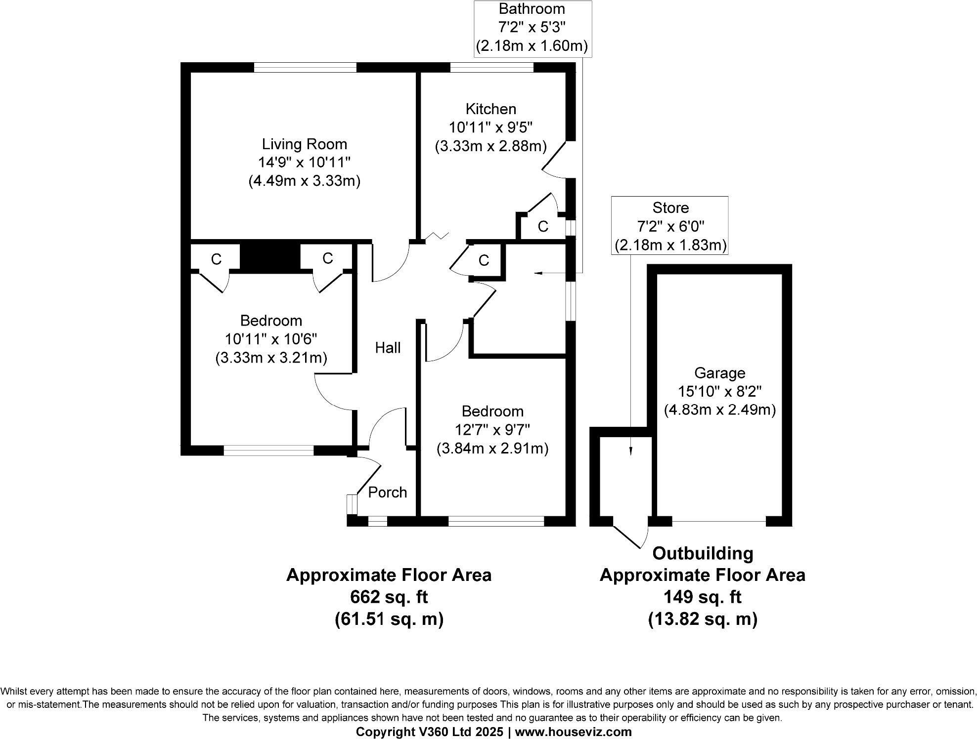 Belmont Close, Hucknall, Nottingham floorplan