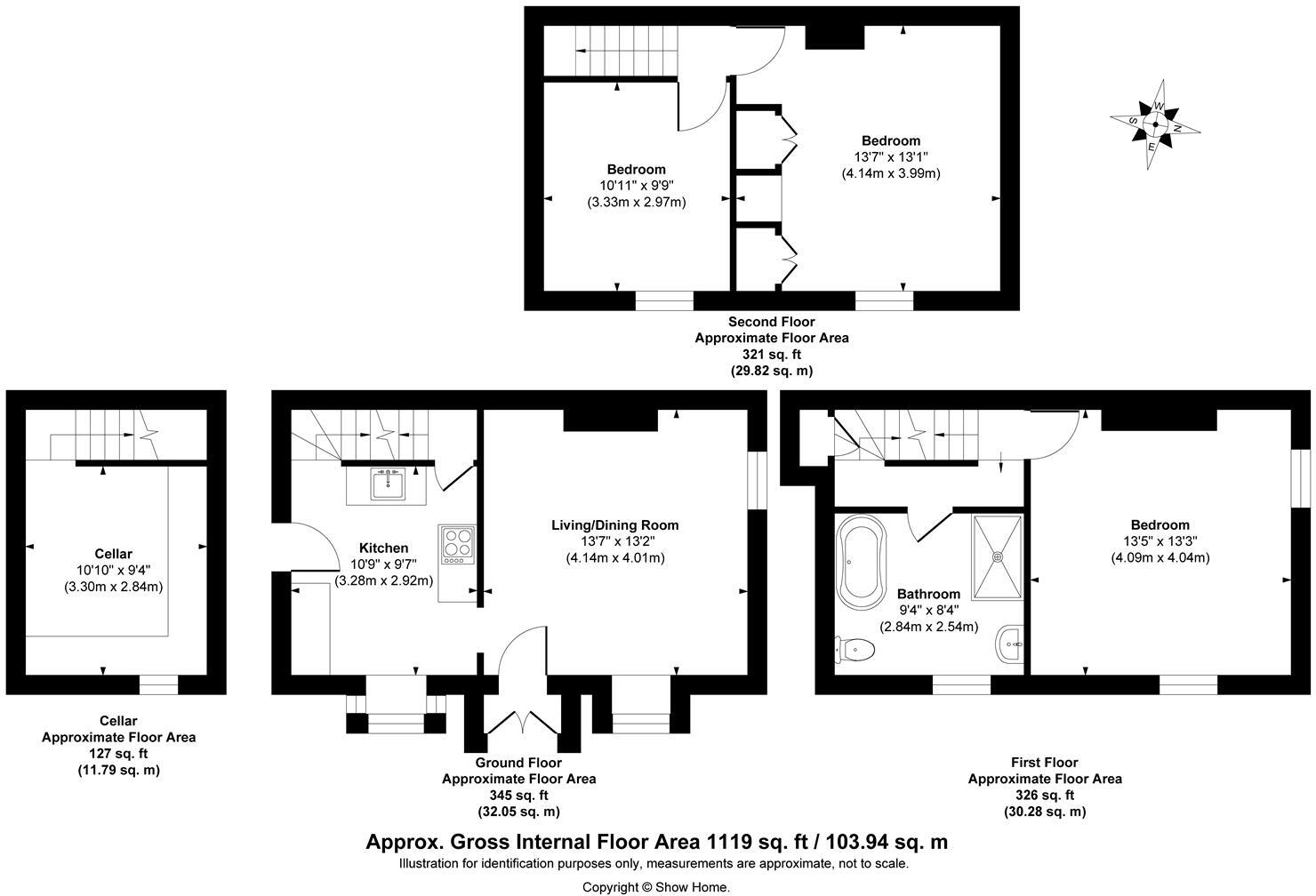 Old Mill Lane, Clifford, Wetherby floorplan