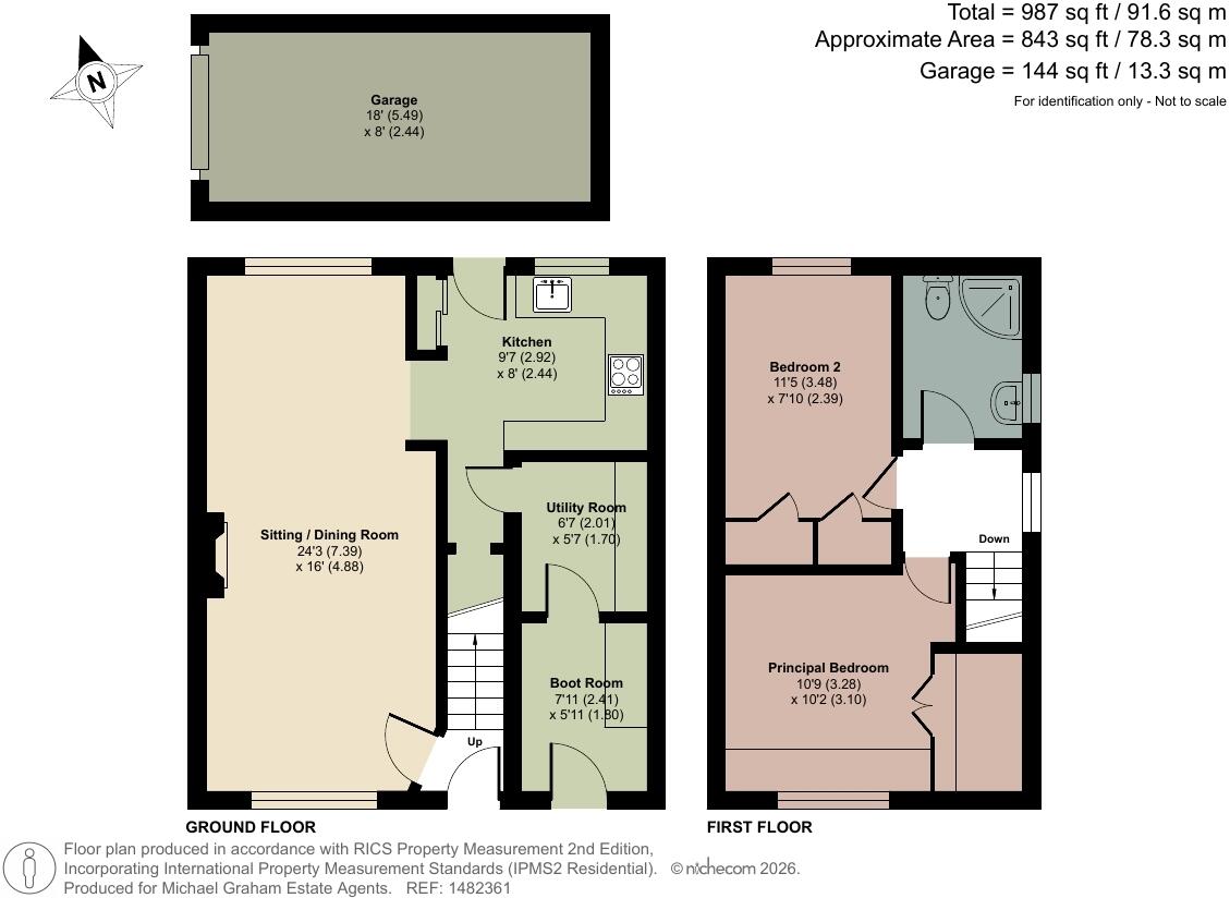Avon Drive, Bedford, Bedfordshire, MK41 floorplan