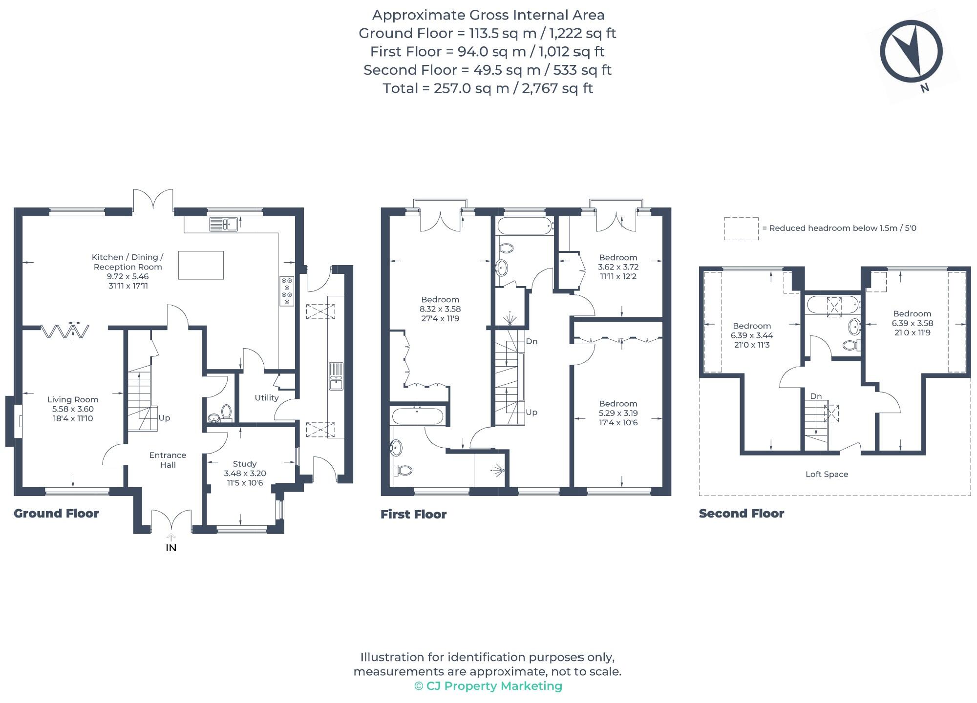 Upper Hall Park, Berkhamsted, Hertfordshire, HP4 floorplan