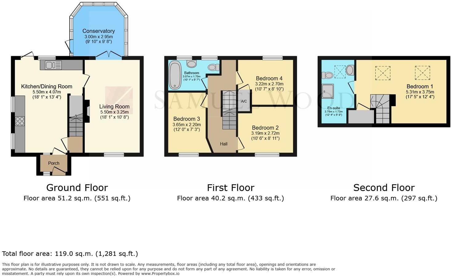 Orchard Close, Adforton floorplan